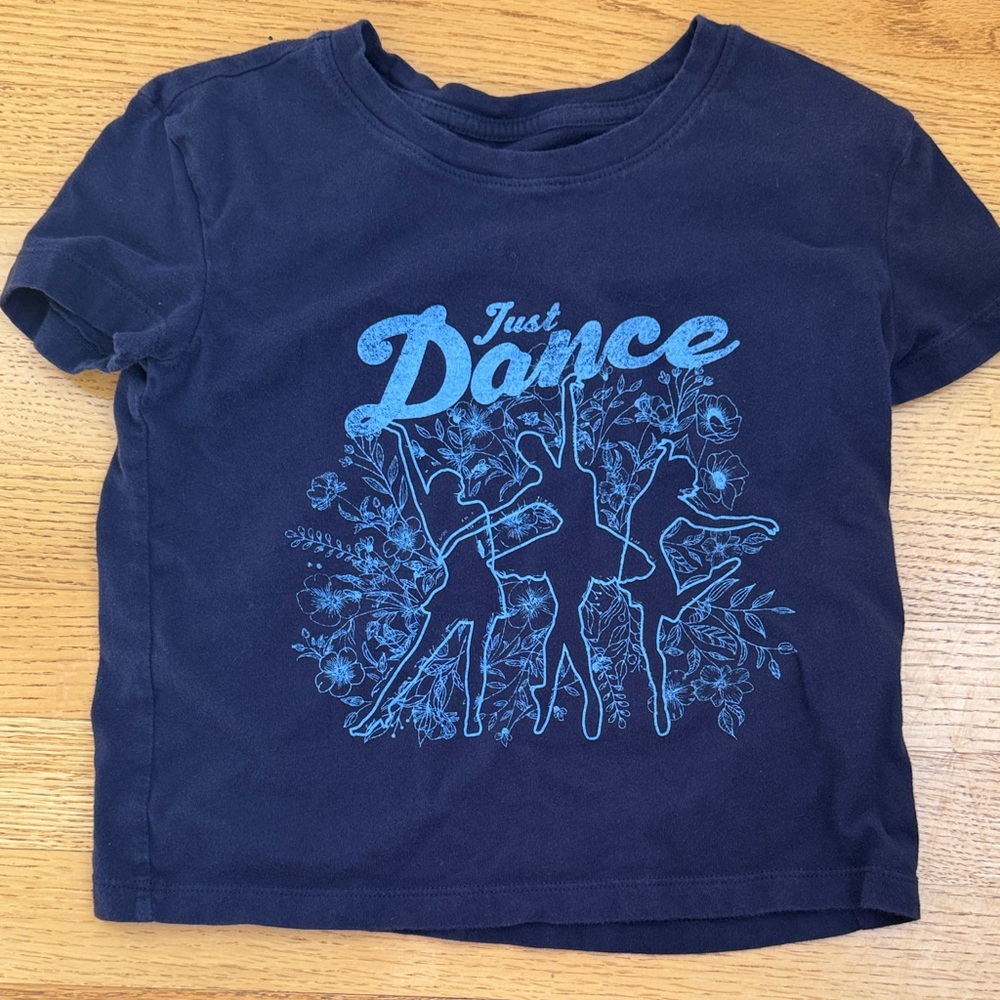 GAP Kids Dark Blue Dance Graphic Tee